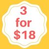 3items18dollars